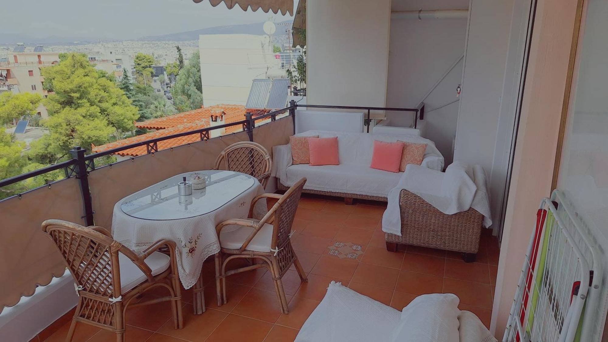 "Athens Light" Luxury Spacy Appartment, Agia Paraskevi Atenas Exterior foto