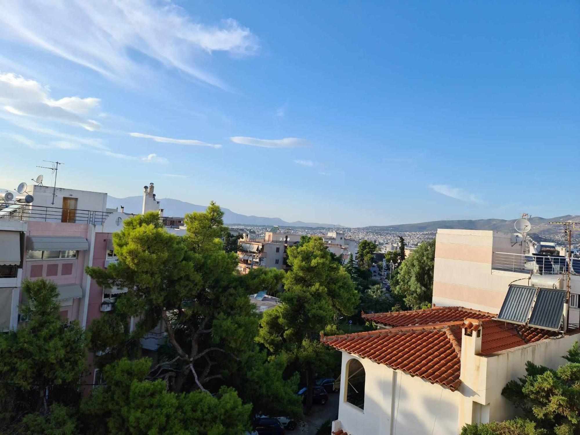 "Athens Light" Luxury Spacy Appartment, Agia Paraskevi Atenas Exterior foto
